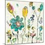 Doodle Garden Cream-Kellie Day-Mounted Art Print