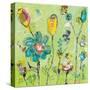 Doodle Garden-Kellie Day-Stretched Canvas