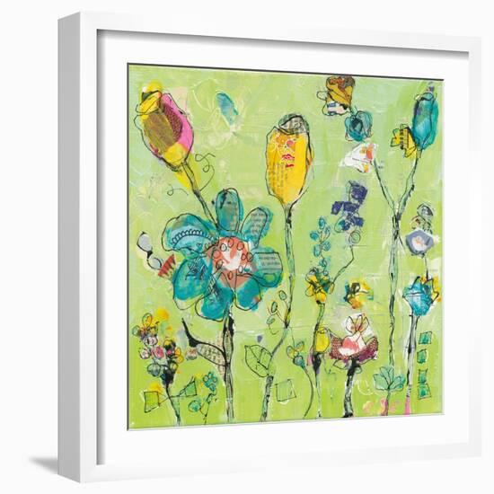 Doodle Garden-Kellie Day-Framed Art Print