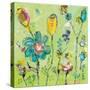 Doodle Garden-Kellie Day-Stretched Canvas