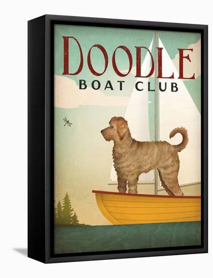 Doodle Sail-Ryan Fowler-Framed Stretched Canvas