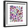 Doodle Salad-Hello Angel-Framed Giclee Print