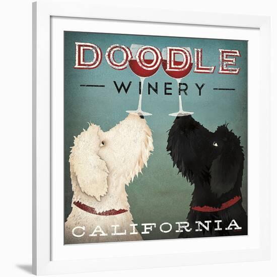 Doodle Wine-Ryan Fowler-Framed Art Print