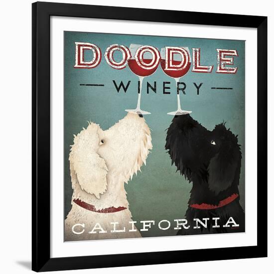 Doodle Wine-Ryan Fowler-Framed Art Print