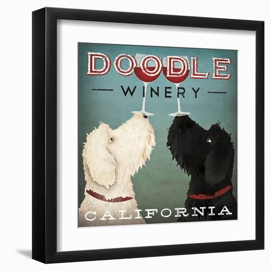 Doodle Wine-Ryan Fowler-Framed Art Print