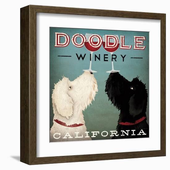 Doodle Wine-Ryan Fowler-Framed Art Print