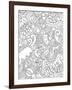 Doodles II-Hello Angel-Framed Giclee Print