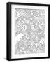 Doodles II-Hello Angel-Framed Giclee Print