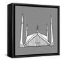 Doodles of Mosques-Romas Ph-Framed Stretched Canvas