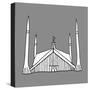 Doodles of Mosques-Romas Ph-Stretched Canvas