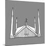 Doodles of Mosques-Romas Ph-Mounted Art Print