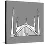 Doodles of Mosques-Romas Ph-Stretched Canvas