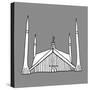 Doodles of Mosques-Romas Ph-Stretched Canvas