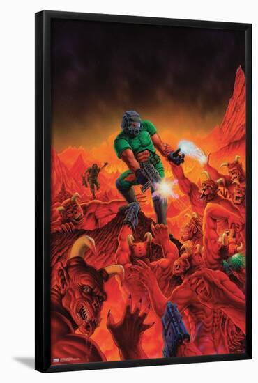 Doom - Legacy Key Art-Trends International-Framed Poster