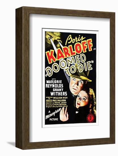 Doomed To Die - 1940-null-Framed Giclee Print