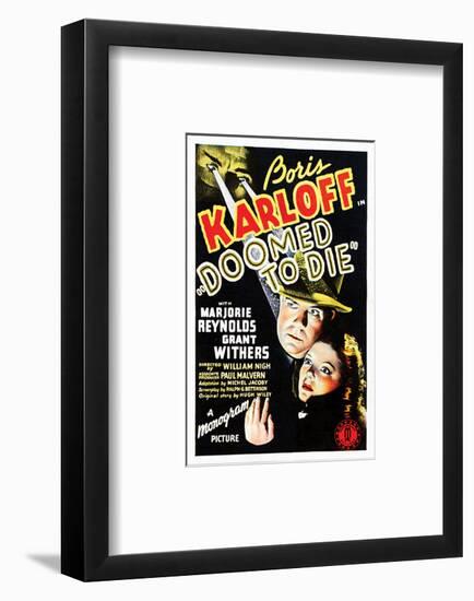 Doomed To Die - 1940-null-Framed Giclee Print