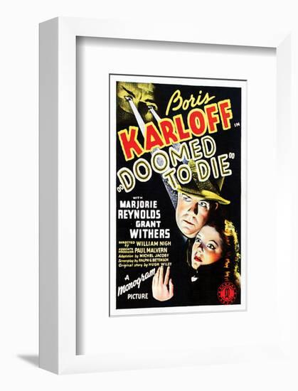 Doomed To Die - 1940-null-Framed Giclee Print