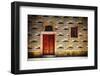 Door And Window In Prague Castle-George Oze-Framed Photographic Print