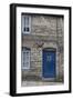 Door and Windows in Front of a Traditional Stone Cottage in Village of Corfe Castle Dorset Uk-Natalie Tepper-Framed Photo