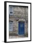 Door and Windows in Front of a Traditional Stone Cottage in Village of Corfe Castle Dorset Uk-Natalie Tepper-Framed Photo