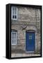 Door and Windows in Front of a Traditional Stone Cottage in Village of Corfe Castle Dorset Uk-Natalie Tepper-Framed Stretched Canvas