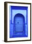 Door, Chefchaouen, Morocco, North Africa-Neil Farrin-Framed Photographic Print