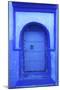 Door, Chefchaouen, Morocco, North Africa-Neil Farrin-Mounted Photographic Print