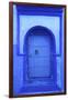 Door, Chefchaouen, Morocco, North Africa-Neil Farrin-Framed Photographic Print