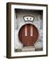 Door, Cheng Kan Village, Anhui Province, China, Asia-Jochen Schlenker-Framed Photographic Print