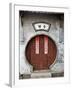 Door, Cheng Kan Village, Anhui Province, China, Asia-Jochen Schlenker-Framed Photographic Print