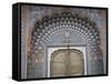 Door, City Palace, Jaipur, Rajasthan, India, Asia-Wendy Connett-Framed Stretched Canvas