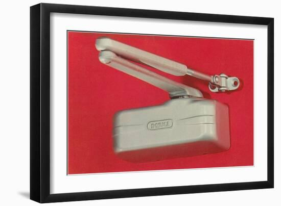 Door Closer Damper-null-Framed Art Print