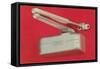 Door Closer Damper-null-Framed Stretched Canvas