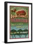 Door County, Wisconsin - Cherry-Lantern Press-Framed Art Print