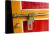 Door Detail at Khumbjung Solukhumbu, Mt Everest, Himalayas, Nepal-Bill Bachmann-Stretched Canvas