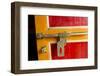 Door Detail at Khumbjung Solukhumbu, Mt Everest, Himalayas, Nepal-Bill Bachmann-Framed Photographic Print