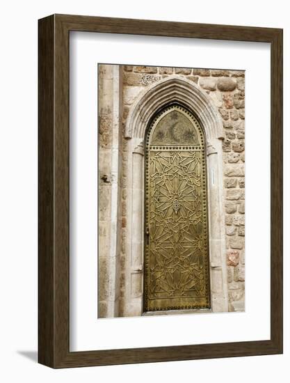 Door Detail at Old Jaffa, Tel Aviv, Israel, Middle East-Yadid Levy-Framed Photographic Print