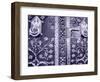 Door Detail, Frankfurt Am Main, Hessen, Germany-Walter Bibikow-Framed Photographic Print