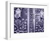 Door Detail, Frankfurt Am Main, Hessen, Germany-Walter Bibikow-Framed Photographic Print