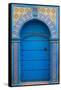 Door, Essaouira, Morocco, North Africa, Africa-Godong-Framed Stretched Canvas