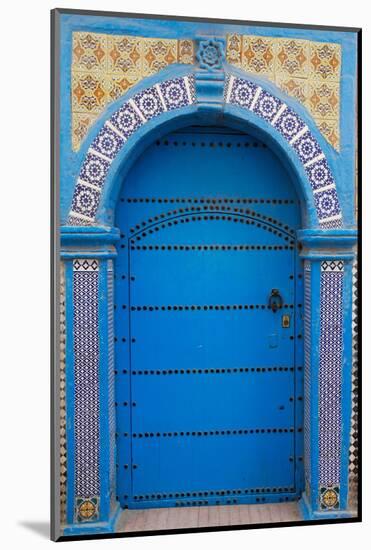 Door, Essaouira, Morocco, North Africa, Africa-Godong-Mounted Photographic Print