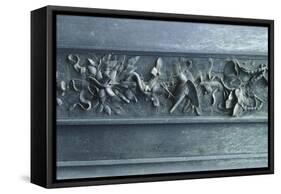 Door Frame Created-Lorenzo Ghiberti-Framed Stretched Canvas