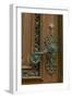 door handle, Hluboka Castle, Czech Republic, Ceske Budejovice-Russell Young-Framed Photographic Print