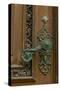 door handle, Hluboka Castle, Czech Republic, Ceske Budejovice-Russell Young-Stretched Canvas