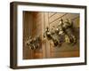 Door Handles, Valletta, Malta, Europe-Nick Servian-Framed Photographic Print