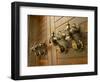 Door Handles, Valletta, Malta, Europe-Nick Servian-Framed Photographic Print