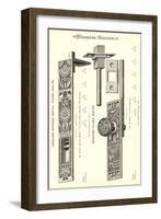 Door Hardware-null-Framed Art Print