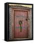 Door, Hemis Gompa (Monastery), Hemis, Ladakh, Indian Himalaya, India-Jochen Schlenker-Framed Stretched Canvas