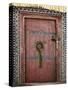 Door, Hemis Gompa (Monastery), Hemis, Ladakh, Indian Himalaya, India-Jochen Schlenker-Stretched Canvas