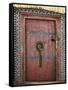 Door, Hemis Gompa (Monastery), Hemis, Ladakh, Indian Himalaya, India-Jochen Schlenker-Framed Stretched Canvas